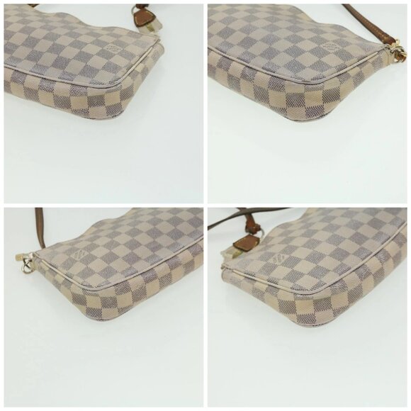 LOUIS VUITTON Damier Azur Pochette Accessoires Pouch - Picture 16 of 16
